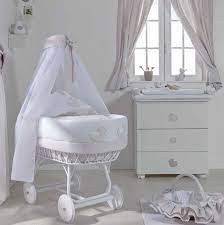 Rivestimento Culla Piumina Con Velo Collezione Cippi Dilibest Culla Di Vimini Culla Camerette