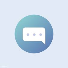 Messaging Icon Vector In Blue Free Image By Rawpixel Com Message Logo Communication Icon Text Message Icon