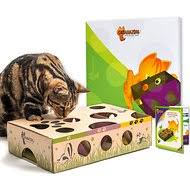 In the process of swinging, the toy will leak snacks, which increases the fun of the toy, and delaying the pet's eating can also protect the pet's gastrointestinal health. Best Cat Treat Dispenser Puzzles And Balls Reviewed In 2021 Catpointers