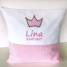 pillows named pillow embroidered with crown pillows baby pillows how to make beads