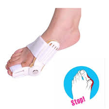 Beige Bunion Corrector and Big Toe Separator for Men and Women