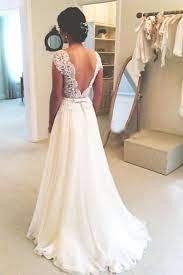 Aline Chiffon Dresses Lace Long Neckline Open Pw217 Sle In 2020 Long Wedding Dresses Long Sleeve Wedding Dress Lace Mermaid Lace Mermaid Wedding Dress