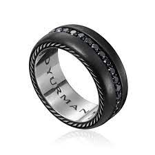 Pin By With This Ring Wedding Even On Gifts For The Holidays Mens Wedding Rings Titanium Black Wedding Rings Black Diamond Ring