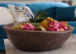 Kata Wood Bowl Decorative Accents In 2020 Wood Bowls Accent Decor Bowl