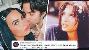 I'm exactly where i'm supposed to be!🎶 sing along to this is me with demi lovato and joe jonas from camp rock and watch camp. Watch Demi Lovato Watches Camp Rock Is In Hysterics At Cringey Moments From Capital