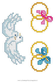 Winnie the pooh 118 schemi punto croce gratuiti sul celebre cartoons. Fedi Nuziali 3 Schema Da Ricamare A Puntocroce
