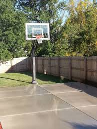 You can get one online for as low as $29.99 at mcsports.com or at stores such as dick's sporting goods. 20 Coolest Basketball Court Ideas For Your Backyard Homemydesign