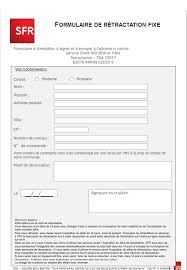 Lettre type de résiliation, adresse sfr et service de résiliation en ligne. Resolu La Communaute Sfr