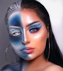 Howing You A Negative Side Of Me Inspired By Talented Artists Lindahallberg Lithunium S Halloween Makeup Artist Halloween Makeup Pretty Halloween Makeup Kits