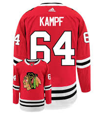 David kämpf (born 12 january 1995) is a czech professional ice hockey forward for the chicago blackhawks of the national hockey league (nhl). David Kampf Chicago Blackhawks Adidas Authentic Home Nhl Jersey