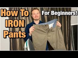 How To Iron Your Trousers | - Rishabh Shetty