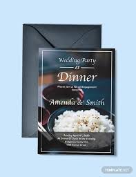 Download, print or send online for free! Free 32 Dinner Party Invitation Designs Examples In Publisher Word Photoshop Illustrator Indesign Pages Examples
