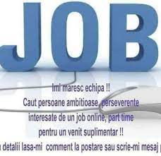 Eu te pot ajuta sunt în căutare de persoane comunicabile și educate pentru lucru. Locuri De Munca Online Posts Facebook