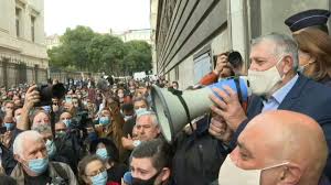 Hundreds Protest French Anti Covid Measures In Marseille Afp Youtube