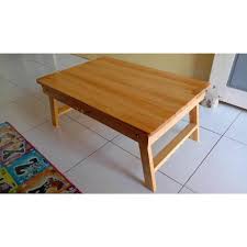 Bhinneka merupakan toko online terpercaya di indonesia yang hadir sejak 1993 dan menjual meja komputer terlengkap. Jual Meja Lipat Meja Laptop Meja Belajar Kayu Pinus Clear Gloss Online Februari 2021 Blibli