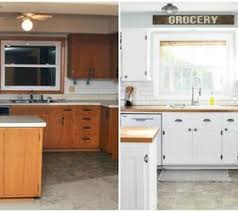 9 Inspiring Kitchen Cabinet Makeovers Before And After Whitewash Kitchen Cabinets Luxury Kitchens Kitchen Cabinets Before And After