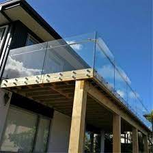 Outdoor railings manufacturing for greater toronto area clients. Outdoor Porch Glass Railing With Stainless Steel Standoff Railings China Standoff Balustrades Side Mount Glass Railing Made In China Com