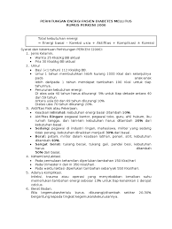Diabetes mellitus (dm) adalah suatu penyakit atau gangguan metabolisme kronis dengan multi etiologi yang ditandai dengan tingginya kadar Rumus Perkeni