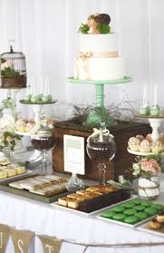 Use Boxes To Sit Dessert On For Different Layers Wedding Dessert Table Wedding Dessert Table Dessert Table Wedding Desserts