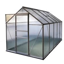 Notre serre polycarbonate de 7,10 m² en polycarbonate transparent concilie une belle surface de culture avec un joli design, parfaite pour varier vos plantations. Chalet Jardin Serre Jardin Polycarbonate Diamant 106 5 9m