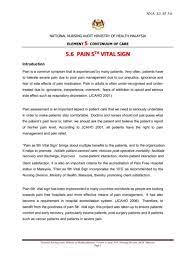 The aims of this audit is to assess the use of treatment protocol for stroke patients as well as to prepare a planned her working experience is 22 years, attended various workshop seminar, conferences at national level, state level as a facilitator. 5 6 Pain 5th Vital Sign Flip Ebook Pages 1 14 Anyflip Anyflip