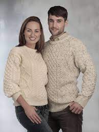 The aran sweater market is the home of irish cable knit sweaters and ladies cardigans. Traditional Cable Knit Aran Jumper Celtic Knitwear Company
