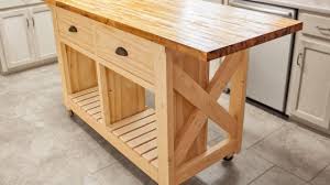 It did not have legs, just the table top. Kitchen Island Plans Ana White