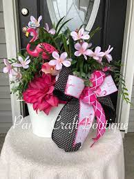 Let S Flamingle Flamingo Centerpiece Flamingo Decor Etsy Flamingo Centerpiece Flamingo Decor Fall Door Decorations