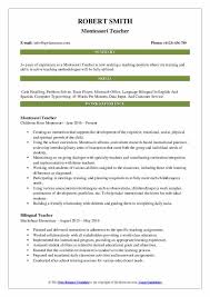 Put your knowledge to the test by having a go at our challenging teacher quiz. Montessori Teacher Resume Samples Qwikresume