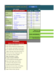 Jul 16, 2018 · format buku daftar nilai harian kurikulum 2013 kelas 1 s/d 6 nana somana. Administrasi Guru Smp K13 Revisi 2017 2021