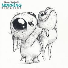 Scribbles Flickr Niedliche Zeichnungen Monster Zeichnung Zeichnungen