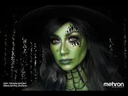 green witch makeup tutorial with beauty