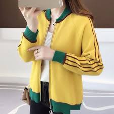 Get the endless benefits of satin anywhere, anytime. Fashion Side Stripe Knitted Baseball Jacket Women Korean Style Contrast Color Knitwear Zipper Cardigans Casual Sweaters Coat Top Super Promo 69b63 Goteborgsaventyrscenter