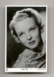Any one know an Anna Lee, ? I have something belonging to her,