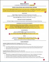 A Successful Career Starts With A Great Resume Here S How To Sell Yourself With Very Little Experience In Today S J Internship Resume Public Relations Resume