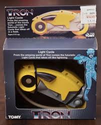 Tomy S Tron Light Cycles 1982 2 Warps To Neptune Tron Light Cycle Light Cycle Tron