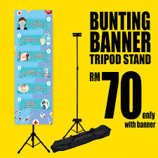Comes with black tripod stand. Jc Solid ä¸‰è„šæž¶å½©æ—— Bunting Tripod Stand Facebook