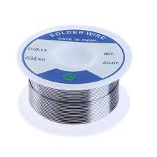 Silver solder may also be used for delicate fabrications on engineering metals (steel, brass etc) where a moderate joint strength and good temperature resistance is required but fusion welding is difficult such as hand made heat exchangers Lead Free Silver Solder Wire 3 Silver 0 8mm Speaker Diy Material Widely Used In Circuit Board Electronics Devices And Others Welding Wires Aliexpress
