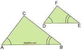 Two triangles are similar if they have: Proving Similar Triangles Mathbitsnotebook Geo Ccss Math