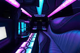 The Remedy To This Issue Is Party Bus You Will Never Be Late By Reserving A Limousine For Your Party You Do Not Have To Worr Limousine Party Bus Bus Interior