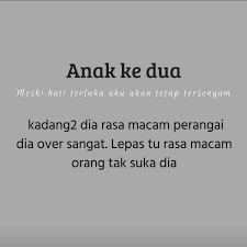 Aku yang tadi hendak marah akhirnya merasa iba. Era On Twitter Betul Ke Anak Kedua Macam Ni Siapa Anak Nombor 2 Kat Sini Sharera