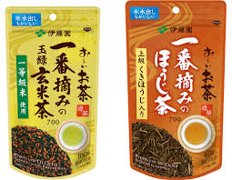 お いお茶 一番摘みの玉緑玄米茶700 お いお茶 一番摘みのほうじ茶700 9月16日 月 新発売 ニュースリリース 伊藤園