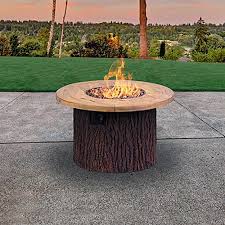 Backyard Creations 40 Auburn Propane Gas Fire Table At Menards 24 High Easy Assembly 450 Gas Fire Table Fire Table Gas Fires