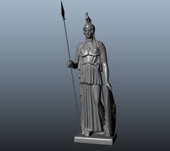 Athena Greek Goddess Statue 3d Model Maya Object Files Free Download Modeling 39021 On Cadnav Greek Goddess Statue Athena Greek Goddess Goddess Statue