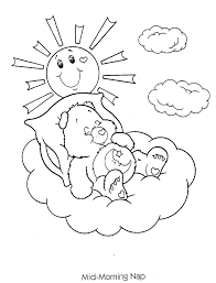 Click an image below to go to the large, printable christmas coloring pages. Mid Morning Nap Care Bears Coloring Pages Coloring Home