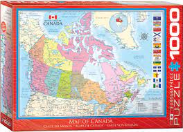 ️ to make a custom puzzle upload your photo. Map Of Canada Puzzle 1000 Pieces