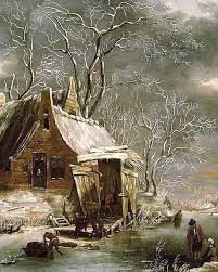 Amsterdam Winter Scene Cross Stitch Pattern Cross Stitch Embroidery Design Counted Cross Stitch Cross Stitc Yagliboya Sanat Resim Sanati Sanatsal Resimler