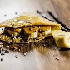 Crepes Samossas Banane Et Chocolat Recette Alimentation Faire Fondre Du Chocolat Chocolat Bio
