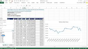 Excel Magic Trick 1215 Filter Data Set Chart Disappears Change Chart Properties