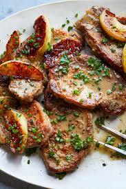 Pork Chops With Apples And Cider Recipe Recipe Apple Pork Chops Pork Recipes